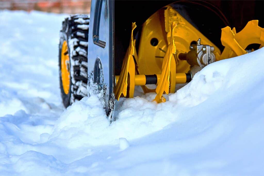 déneigement Hollandia, équipement, souffleur